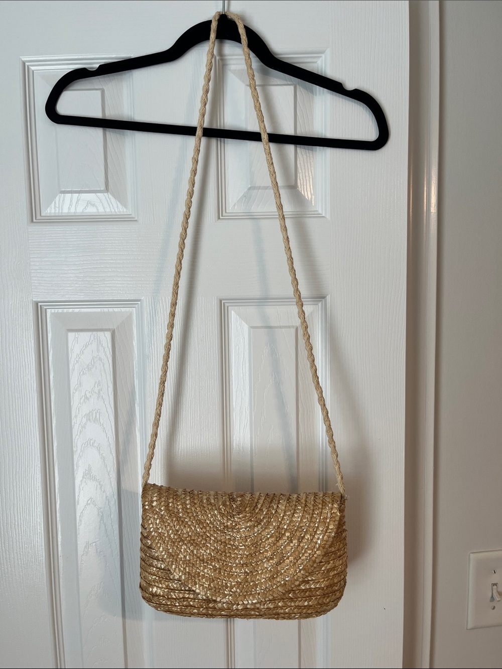 Wicker Crossbody Purse